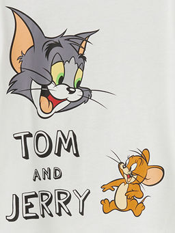 Tom ve Jerry Bask?l? Erkek Bebek Ti??rt ve ?ort 2li