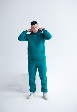 футер 3х нитка С НАЧЕСОМ качества ПЕНЬЕ Костюм мужской утепленный - Knitka wear фото 8