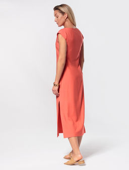 VILATTE / Платье из плотного лиоцелла фото 4