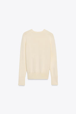 BASIC PLAIN KNIT SWEATER - Zara фото 7