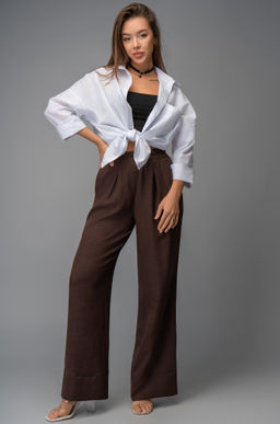 Женские льняные брюки Happyfox - Happy fox фото 11