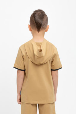 К 302305/светло-коричневый фуфайка для мал