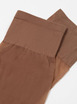 Цена за 2 пары. Носки Удлиненные CONTE TENSION SOFT 20 (1 пара) bronz - Conte elegant фото 13