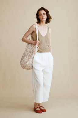 PANTAL?N LINO 100% CREATED BY CARAMEL LONDON X ZARA / crudo-blanco  фото 2