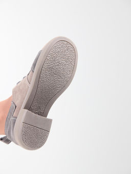 Полуботинки туфли EDART 205.патриция ka. ваниль серая замша  фото 13