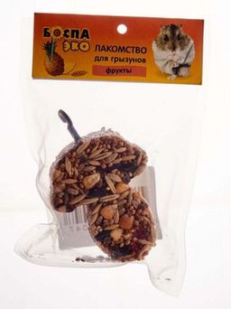 БОСПА ЭКО лак. Грибок д/грыз. фрукты 1шт.40г п/э