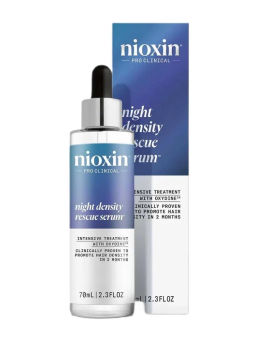 Сыворотка ночная Nioxin для увеличения густоты волос, 70 мл