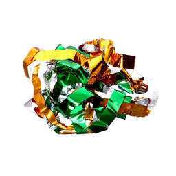 Цена за 2 шт. Хлопушка пружинная поворотная «С новым годом!» 11 см