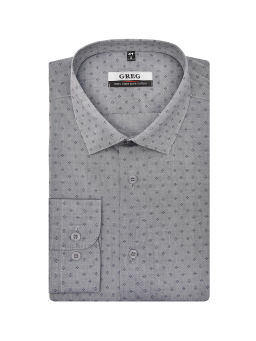 Сорочка мужская длинный рукав GREG 223/231/6186/Z