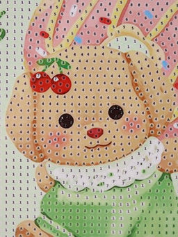 Алмазная мозаика на подрамнике Draw Me! Beautiful bear, (20*20 см)