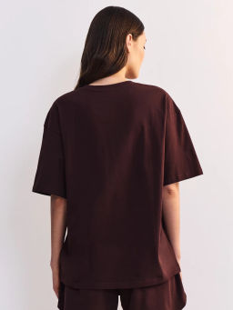 Футболка оверсайз из хлопка ZR2605013413-27 / Zarina