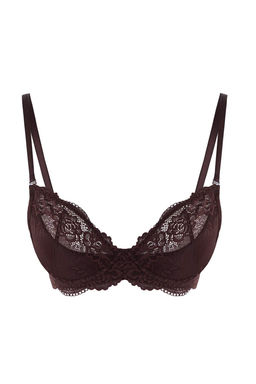 TRENDYOLMILLA Siyah Dantelli Ip Ask?l? Demi Dolgusuz Kapl? Orme Sutyen THMSS24SU00030  фото 47