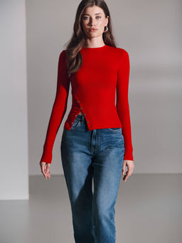 CONTE LD 2794 Джемпер женский crimson red - Conte elegant фото 3