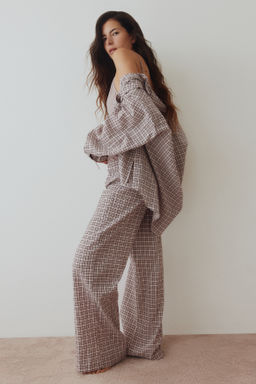 Pijama en sirsaca de algod?n - H&m фото 4