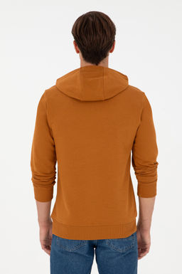 Мужской базовый свитшот кокосового цвета - U.s. polo assn фото 5