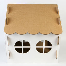 Домик с когтеточкой, 45×41×45.5 см