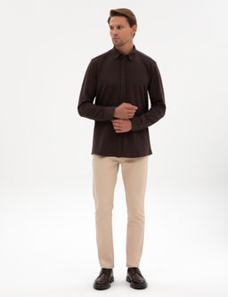 Koyu Kahverengi Regular Fit _rme G_mlek - Pierre cardin фото 4