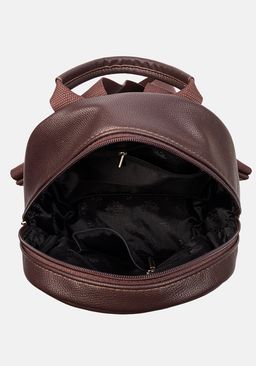 Рюкзак Модель №1523 | кожзам | гладкий | коричневый | Р831-2 | 31759 - L-craft фото 5