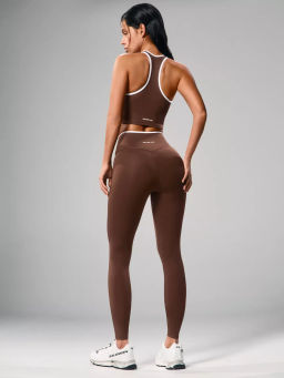 Спортивные леггинсы с перекрестным поясом - NEVERLATE фото 4