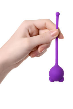 Вагинальный шарик A-Toys by TOYFA Tigo, силикон, фиолетовый, 12,4 см, 2,7 см