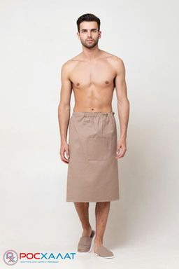 Мужской вафельный килт на липучке В-10 (21)