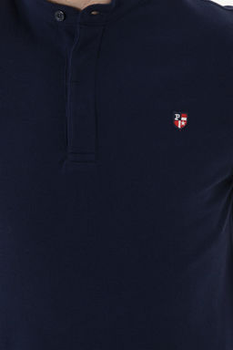 Мужская темно-синяя базовая футболка - U.s. polo assn фото 7