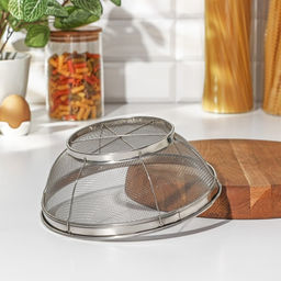 Сито для просеивания Доляна «Универсал», d=21.5 см, серебристое