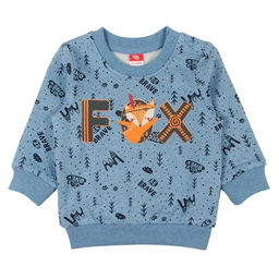 CRB wear/CWB 62541 Джемпер ясельный, голубой меланж/Ex.Cherubino фото 3