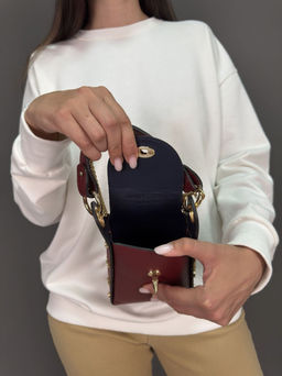 Сумка женская из телячьей кожи