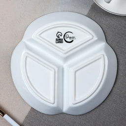 Тарелка керамическая секционная, для похудения «ПП», 19 см