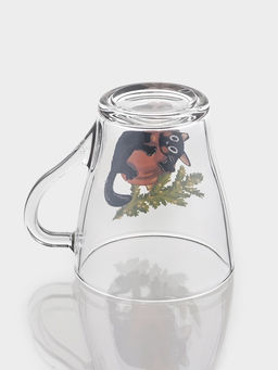 Цена за 20 шт. Кружка Грация. Озорные котики, 250 мл, стекло, рисунок МИКС