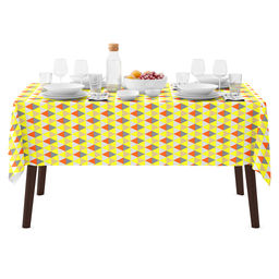 Скандинавия, желтый Скатерть 220х145см, длина стола до 180см, на 8-10 персон, хлопок Премиум 186г/м2, Домашняя мода (Россия)  фото 5