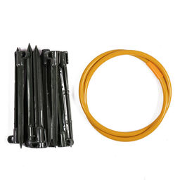 Кустодержатель, d = 50 см, h = 80 см, ножка d = 2 см, пластик, МИКС