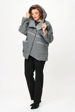 Пальто Michel Chic 360/1 графит - Таиер фото 3