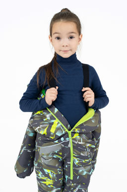 Комбинезон евро зима серыйосколки