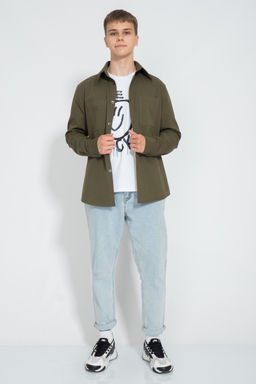 Мужская рубашка 3012 - Kivviwear фото 6