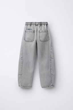 BARREL DENIM TROUSERS - Zara фото 2
