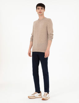 Vizon Melanj Slim Fit Bisiklet Yaka Ka_mir Triko Kazak - Pierre cardin фото 4
