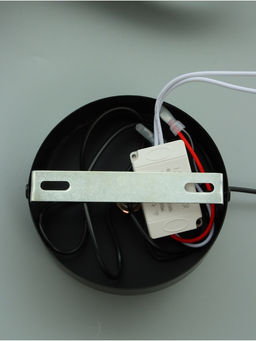 Светильник потолочный BayerLux «Ларго», LED, 18 Вт, 4000К, черный, 21.5×6×41 см