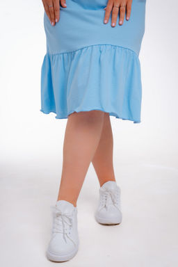 Платье женское из кулирки Чейси 2 голубой - Амадэль фото 22