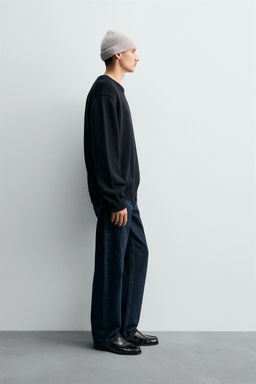 REGULAR FIT COTTON SWEATER - Zara фото 4