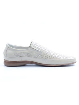 01-1509A LT. BEIGE Полуботинки мужские (натуральная кожа)