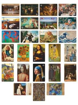 Мемо "Мировые шедевры" (50 карточек)
