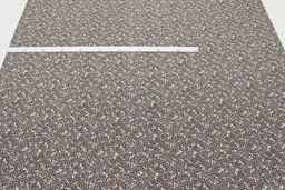 Импорт. хлопок Агапия цв.коричневый, ш.1.45м, хлопок-100%, 100гр/м.кв - Купава фото 3