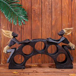 Подставка под бутылки Аборигены на мосту 32х60х15 см - Simaland фото 2