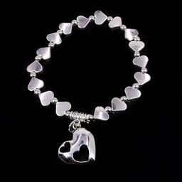 Браслет Сердечки дарует любовь и семейное счастье металл