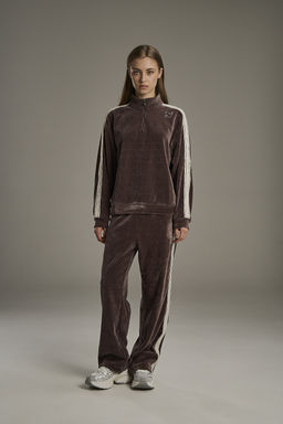 Брюки трикотажные Коричневый ICONIC Knit Track Pants