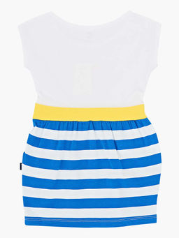 Платье для девочки UD 3314 синий - Mini maxi фото 10