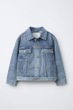 CAZADORA DENIM B?SICA / Azul - Zara фото 2