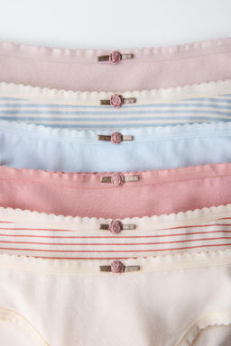 6-14 YEARS/ SIX-PACK OF FLORAL BRIEFS - Zara фото 2